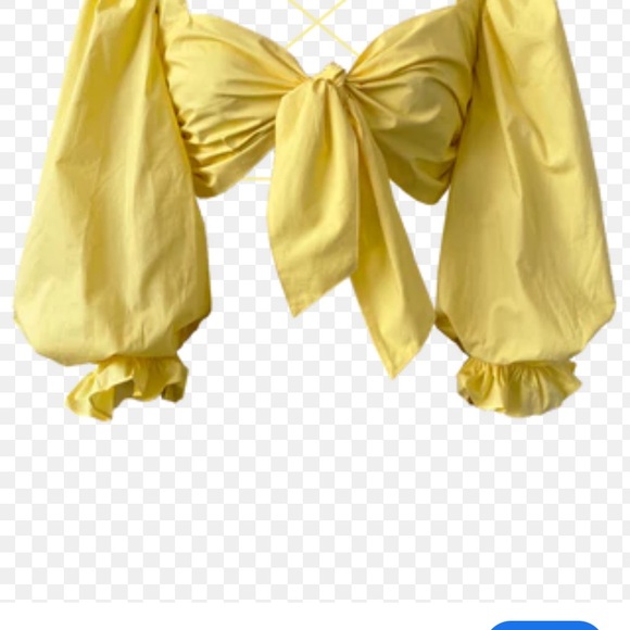 Allina Liu Odin top xs in yellow Preloved - Picture 2 of 10